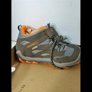 Merrell Youth Chameleon 7  Boys Waterproof Mid Hiking Boots MK262177 Size: 4M